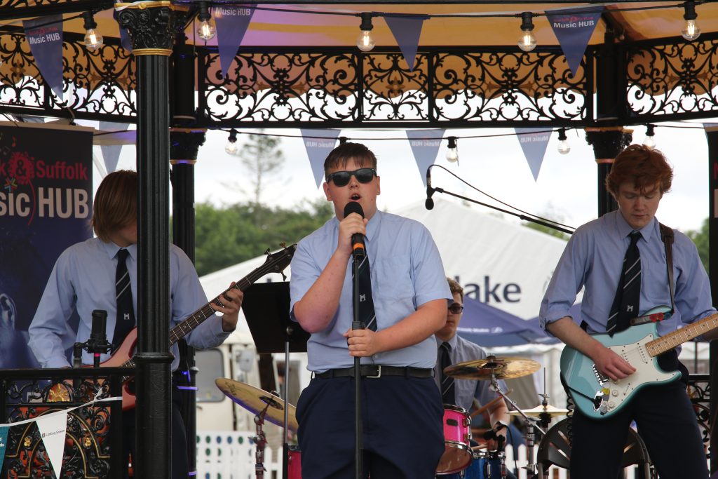 Students from Langley School perform at the Royal Norfolk Show